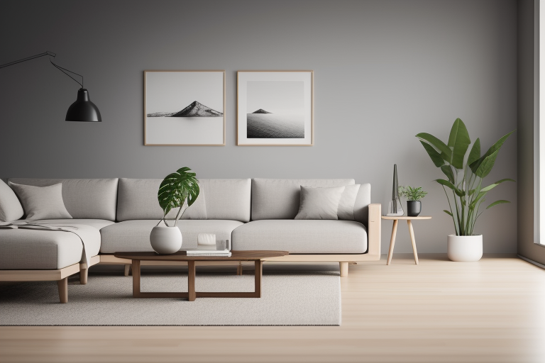 Modern Japanese living room
